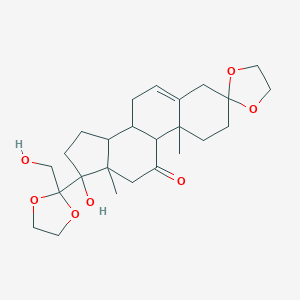 17,21-Dihydroxy-pregn-5-ene-3,11,20-trione 3,20-Diethylene KetalͼƬ