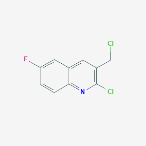 2-Chloro-3-chloromethyl-6-fluoroquinolineͼƬ