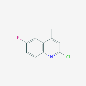 2-Chloro-6-fluoro-4-methylquinolineͼƬ