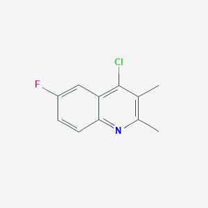 4-chloro-6-fluoro-2,3-dimethylquinolineͼƬ