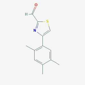 4-(2,4,5-Trimethylphenyl)-1,3-thiazole-2-carbaldehydeͼƬ