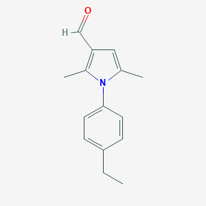 1-(4-Ethylphenyl)-2,5-dimethyl-1H-pyrrole-3-carbaldehydeͼƬ