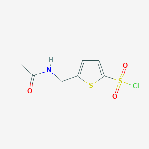 5-(Acetamidomethyl)thiophene-2-sulfonyl chlorideͼƬ