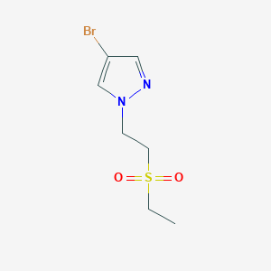 4-Bromo-1-[2-(ethanesulfonyl)ethyl]-1H-pyrazoleͼƬ