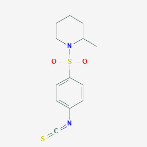 1-[(4-isothiocyanatophenyl)sulfonyl]-2-methylpiperidineͼƬ