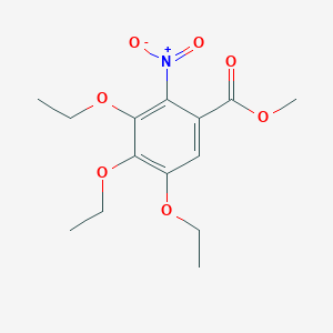 methyl 3,4,5-triethoxy-2-nitrobenzoateͼƬ