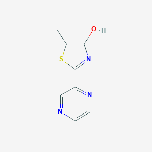 5-methyl-2-(2-pyrazinyl)-1,3-thiazol-4-olͼƬ