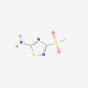 3-(methylsulfonyl)-1,2,4-thiadiazol-5-amineͼƬ