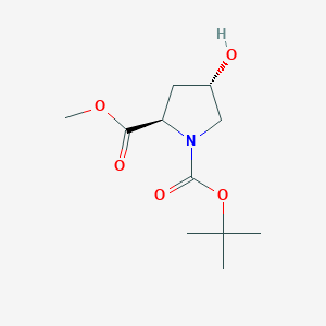 1-tert-butyl2-methyl(2R,4S)-4-hydroxypyrrolidine-1,2-dicarboxylate图片