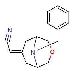 2-{9-benzyl-3-oxa-9-azabicyclo[3,3,1]nonan-7-ylidene}acetonitrileͼƬ