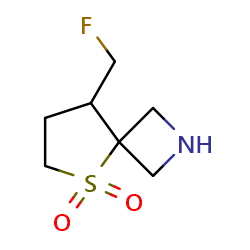 8-(fluoromethyl)-5-thia-2-azaspiro[3,4]octane5,5-dioxideͼƬ