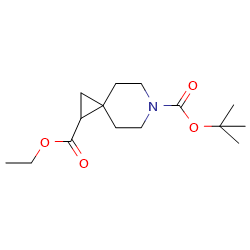 6-tert-butyl1-ethyl6-azaspiro[2,5]octane-1,6-dicarboxylateͼƬ