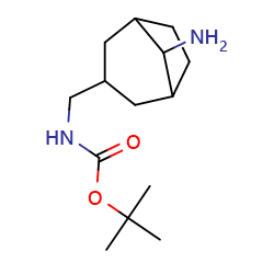 tert-butylN-({8-aminobicyclo[3,2,1]octan-3-yl}methyl)carbamate图片