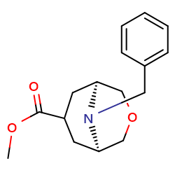 methyl9-benzyl-3-oxa-9-azabicyclo[3,3,1]nonane-7-carboxylate图片