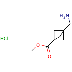 methyl3-(aminomethyl)bicyclo[1,1,1]pentane-1-carboxylatehydrochlorideͼƬ