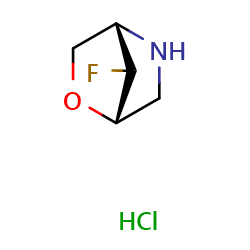 (1S,4S)-7-fluoro-2-oxa-5-azabicyclo[2,2,1]heptanehydrochlorideͼƬ