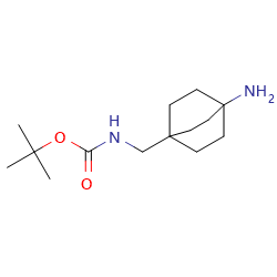 tert-butylN-({4-aminobicyclo[2,2,2]octan-1-yl}methyl)carbamateͼƬ