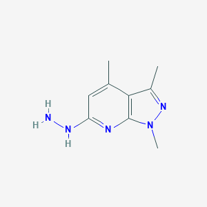 6-hydrazino-1,3,4-trimethyl-1H-pyrazolo[3,4-b]pyridineͼƬ