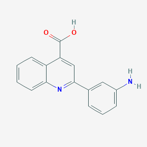 2-(3-Aminophenyl)-quinoline-4-carboxylic acidͼƬ