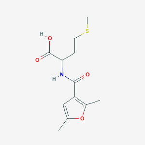 2-[(2,5-Dimethyl-furan-3-carbonyl)-amino]-4-methylsulfanyl-butyric acid图片