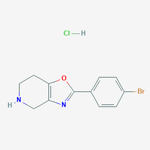 2-(4-Bromo-phenyl)-4,5,6,7-tetrahydro-oxazolo[4,5-c]pyridine HydrochlorideͼƬ