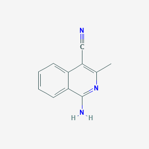 1-Amino-3-methylisoquinoline-4-carbonitrile图片