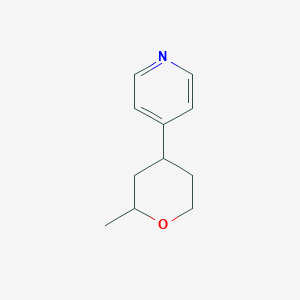 4-(2-Methyltetrahydro-2H-pyran-4-yl)-pyridineͼƬ