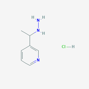 3-(1-Hydrazinoethyl)pyridine hydrochlorideͼƬ