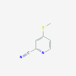 4-(methylsulfanyl)pyridine-2-carbonitrileͼƬ