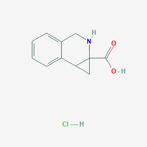 5H,6H,6aH,7H,7aH-cyclopropa[c]isoquinoline-6a-carboxylic Acid HydrochlorideͼƬ