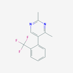 2,4-dimethyl-5-[2-(trifluoromethyl)phenyl]pyrimidineͼƬ