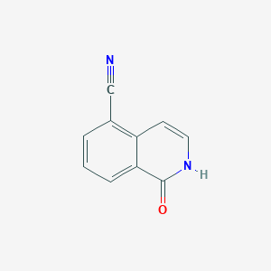 1-Hydroxyisoquinoline-5-carbonitrileͼƬ