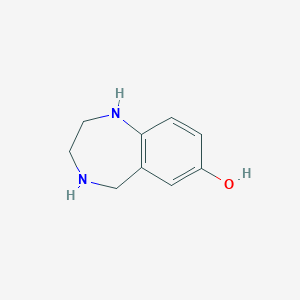 2,3,4,5-Tetrahydro-1H-benzo[E][1,4]diazepin-7-olͼƬ