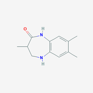 1,3,4,5-Tetrahydro-3,7,8-trimethyl-2H-1,5-benzodiazepin-2-oneͼƬ