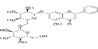 Chrysin 7-O-beta-gentiobioside图片