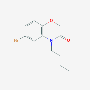 6-Bromo-4-butyl-2H-1,4-benzoxazin-3-oneͼƬ