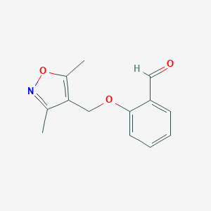 2-[(3,5-Dimethylisoxazol-4-yl)methoxy]benzaldehyde图片