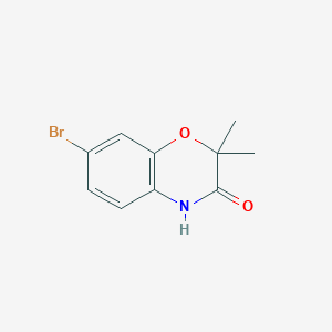 7-Bromo-2,2-dimethyl-2h-benzo[b][1,4]oxazin-3(4h)-oneͼƬ