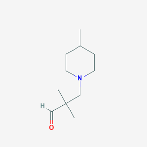 2,2-Dimethyl-3-(4-methyl-piperidin-1-yl)-propionaldehydeͼƬ