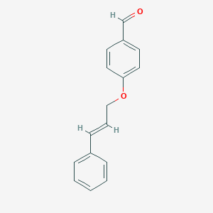 4-{[(2E)-3-Phenylprop-2-enyl]oxy}benzaldehyde图片