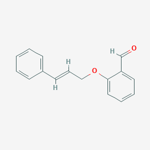 2-{[(2E)-3-Phenylprop-2-enyl]oxy}benzaldehyde图片