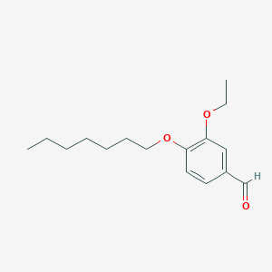 3-Ethoxy-4-(heptyloxy)benzaldehyde图片