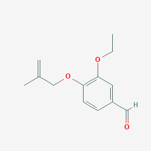 3-ethoxy-4-[(2-methyl-2-propen-1-yl)oxy]benzaldehydeͼƬ