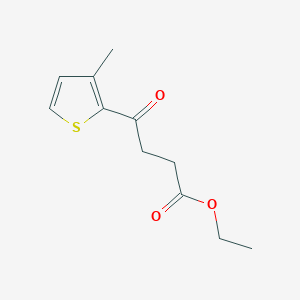 Ethyl 4-(3-Methyl-2-thienyl)-4-oxobutanoateͼƬ