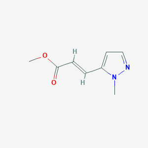 Methyl(E)-3-(2-methylpyrazol-3-yl)prop-2-enoateͼƬ