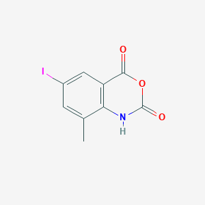 6-Iodo-8-methyl-2,4-dihydro-1H-3,1-benzoxazine-2,4-dioneͼƬ