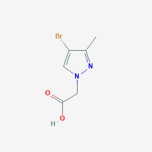 (4-Bromo-3-methyl-pyrazol-1-yl)-acetic acidͼƬ