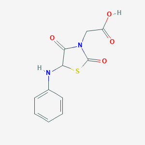 (5-Anilino-2,4-dioxo-1,3-thiazolidin-3-yl)acetic acidͼƬ