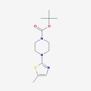 2-(2-(4-(TERT-BUTOXYCARBONYL)PIPERAZIN-1-YL)THIAZOL-5-YL)ACETIC ACIDͼƬ