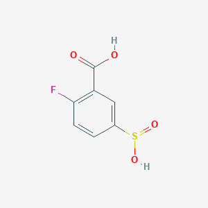 2-Fluoro-5-sulfino-benzoic acidͼƬ